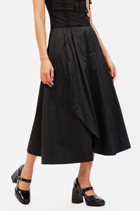Midi Wrapped Skirt